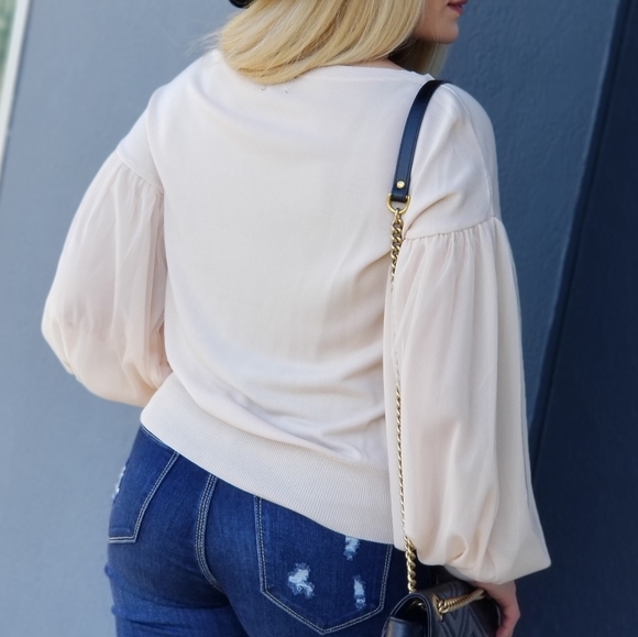 IT'S CALLED CHIC balloon sleeved Blouse - … - Picture 7 of 11